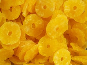 sušený ananas