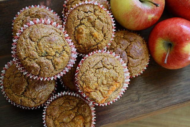 zdravé muffiny z cizrnové mouky