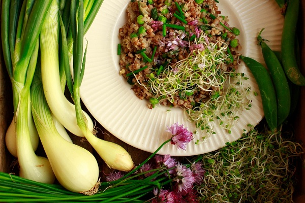 pohankové risotto