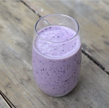 borůvkové smoothie