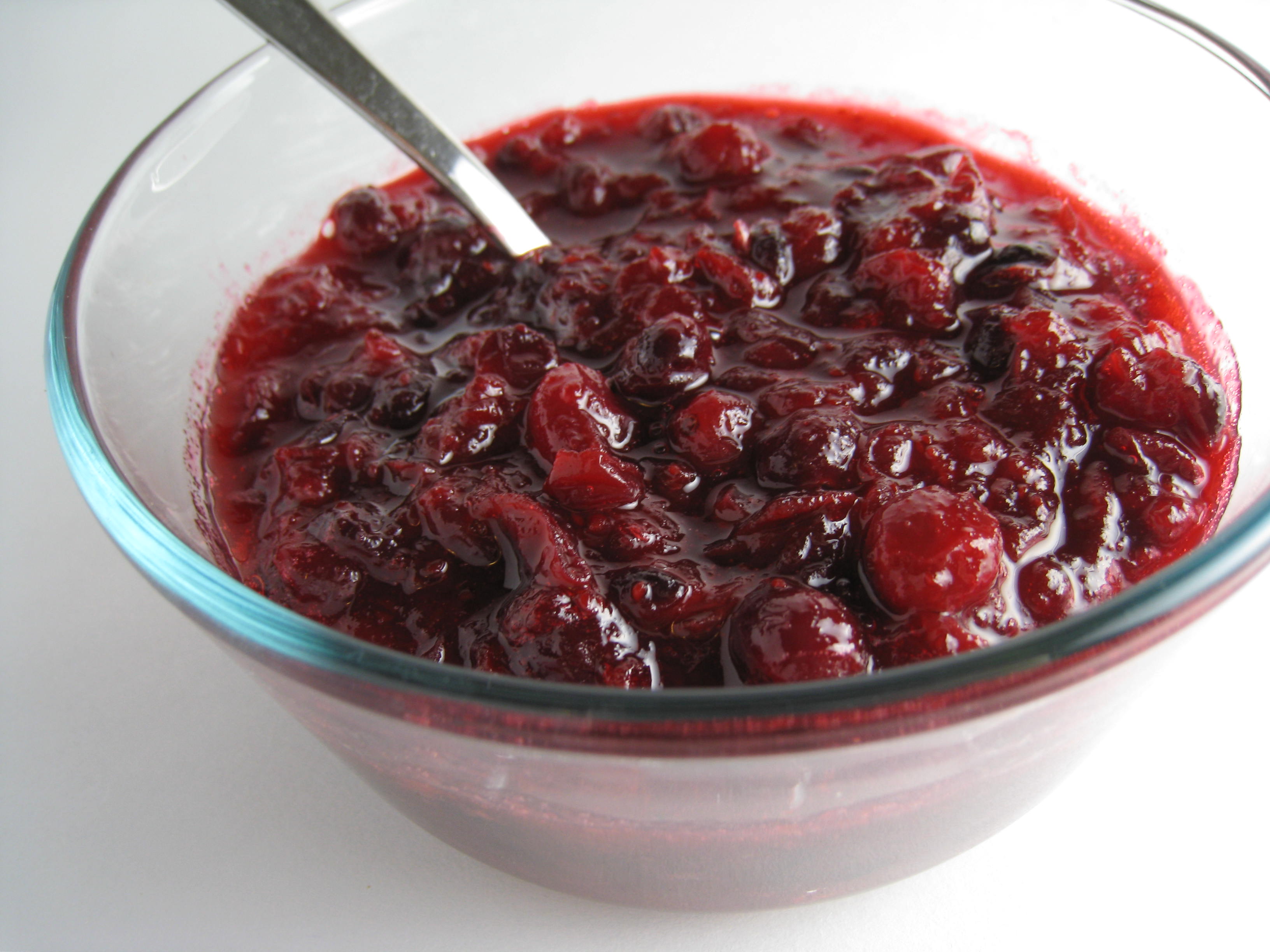 brusinkový kompot