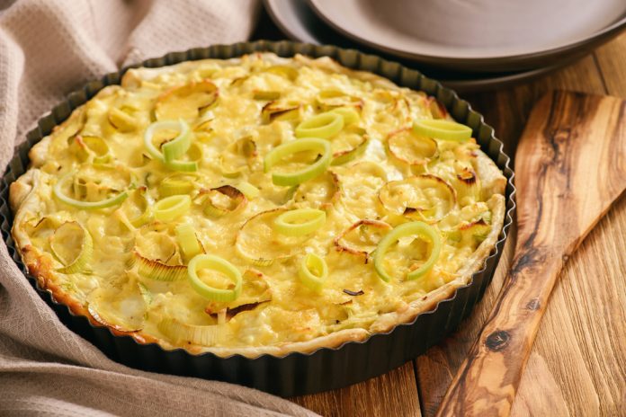 pórkový quiche