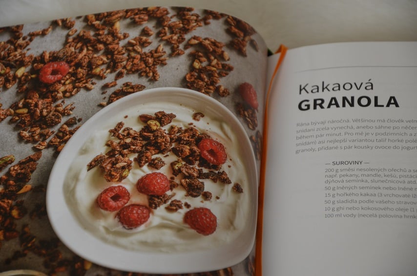 kakaová granola