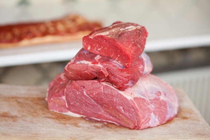 nižší spotřeba hovězího masa
