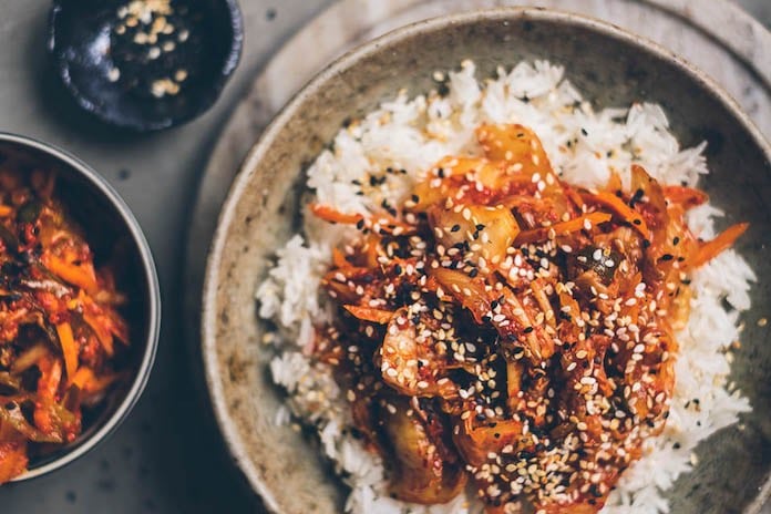 pikantní kimchi podle Zásadně zdravě