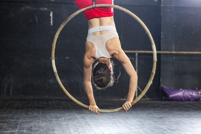 aerial hoop