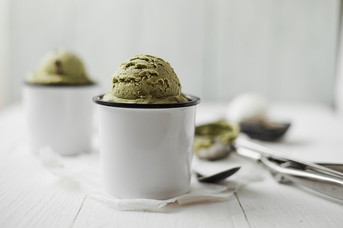 matcha zmrzlina