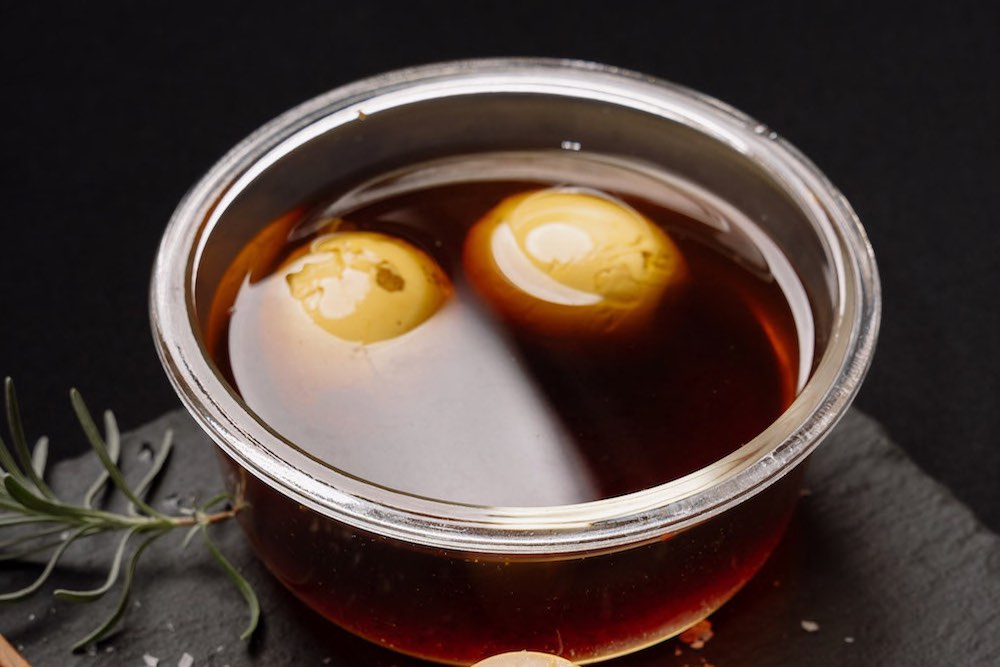 asijská marinovaná vejce